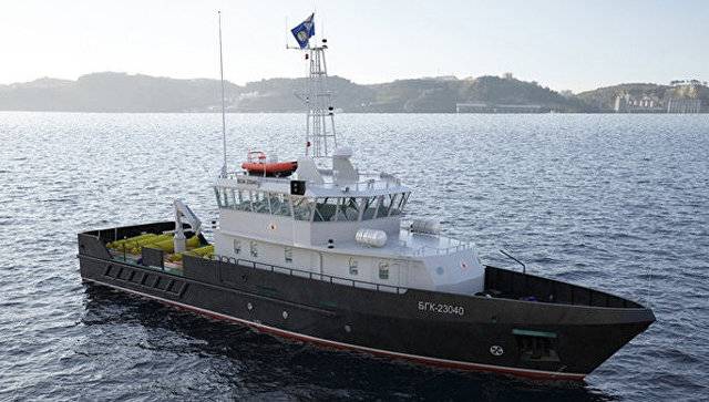 Dois barcos hidrográficos farão parte da Marinha em novembro 2017.
