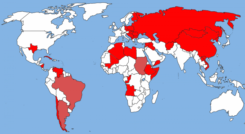 Зоны влияния россии. Страны социализма 20 века. Карта Социалистических стран 20 века. Сфера влияния СССР.