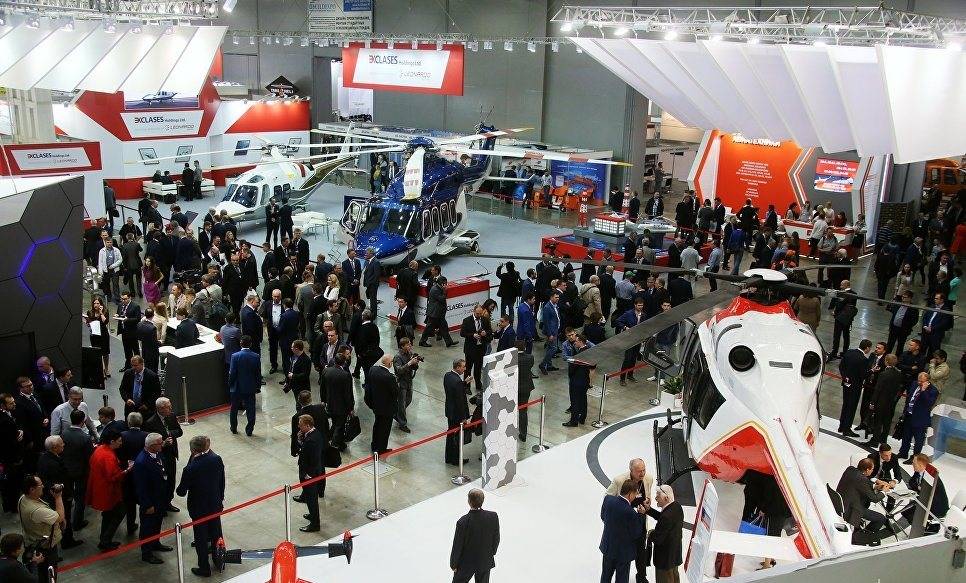 At the exhibition HeliRussia-2017 237 companies presented their products