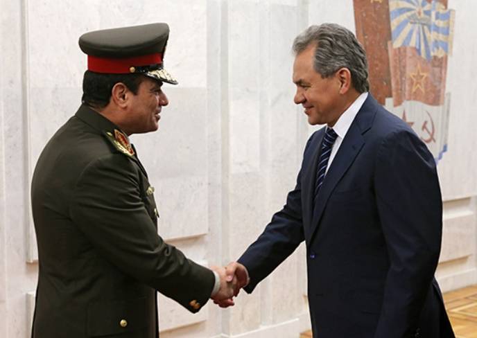 Шойгу: Египту предложены интересные проекты в области военного сотрудничества