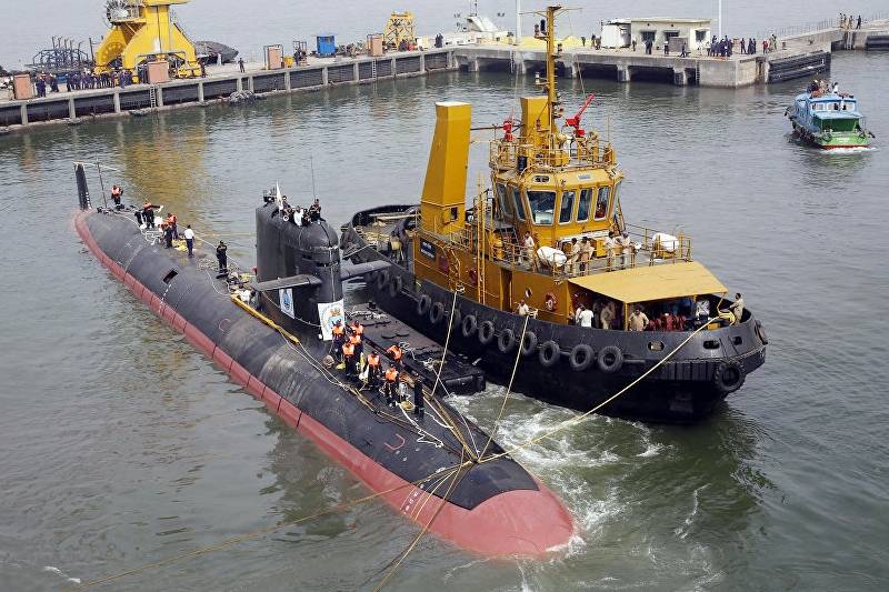 Головная субмарина Kalvari готова к передаче ВМС Индии