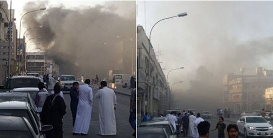 Die Explosion in einer der Städte Saudi-Arabiens