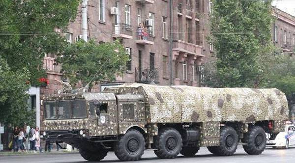 Баку беспокоит вопрос наличия российских "Искандеров" у Армении