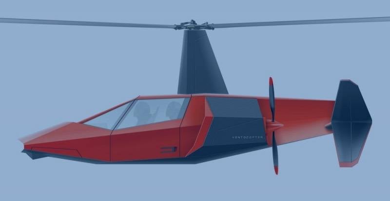 飞机Ventocopter A1可配备卫生模块