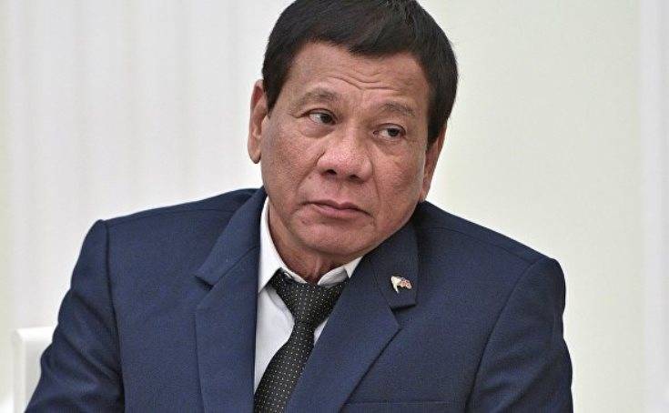 Президент Филиппин: я не обращался к Вашингтону за помощью