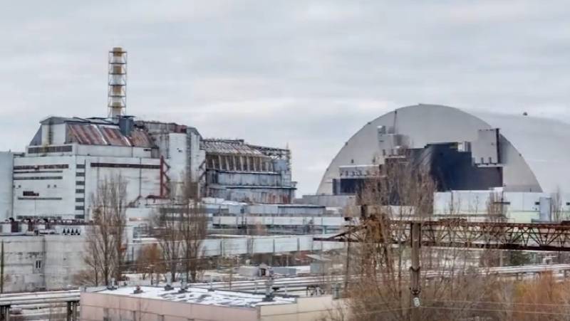 Era fum la centrala nucleară de la Cernobîl