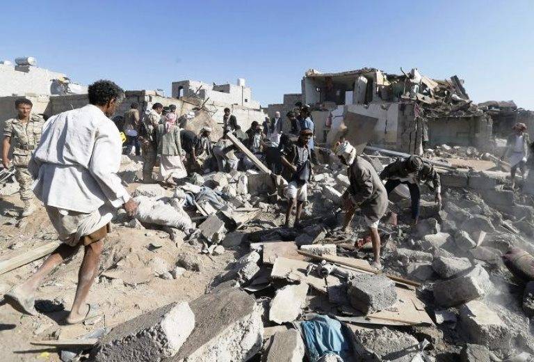Im Jemen wurden mehr als 20-Zivilisten bei einem Luftangriff getötet