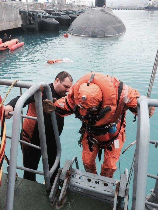 Die Rettungsausrüstung des U-Bootes SSP-M hat den Test bestanden