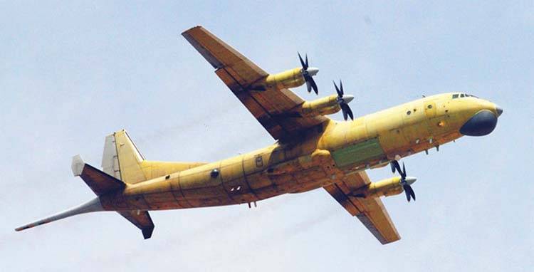 China has transferred anti-submarine aircraft to the South China Sea