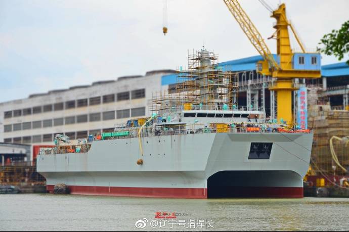 In China, the ship-catamaran maritime reconnaissance and surveillance