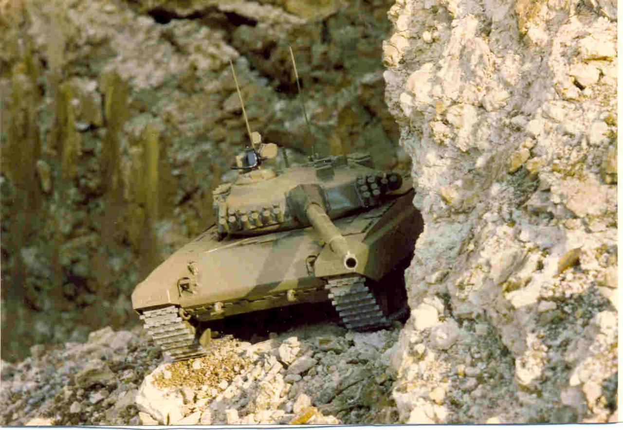 Main battle tank M-91 "Vikhor" (Yugoslavia) .