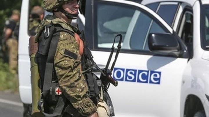 DNR: Information on the movements of the OSCE is transmitted to the Ukrainian Armed Forces