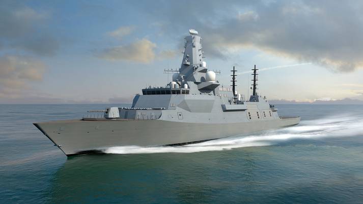 La Armada británica ordenó las tres primeras fragatas de la nueva generación tipo 26 GCS