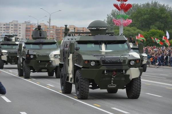 Défilé militaire à Minsk