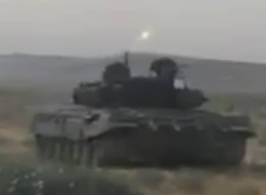 T-72B3 tại Syria lần đầu sử dụng tên lửa dẫn đường AT-11 "Sniper"