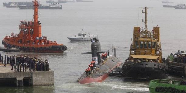 Progressi della costruzione del sottomarino Scorpène in India