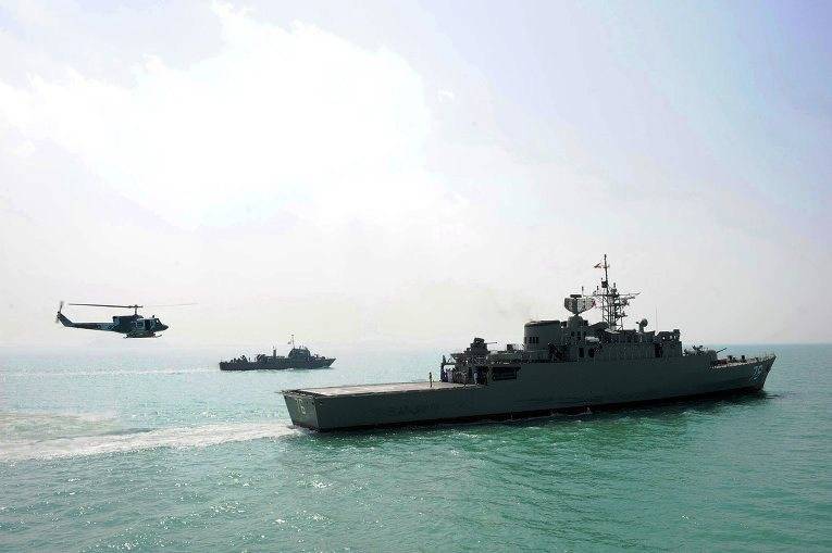 Iranian Navy completed large-scale exercises in the Caspian Sea