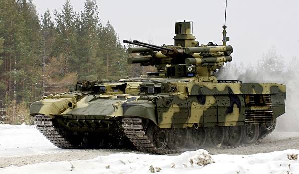 UVZ comenzó la modernización de BMPT Terminator