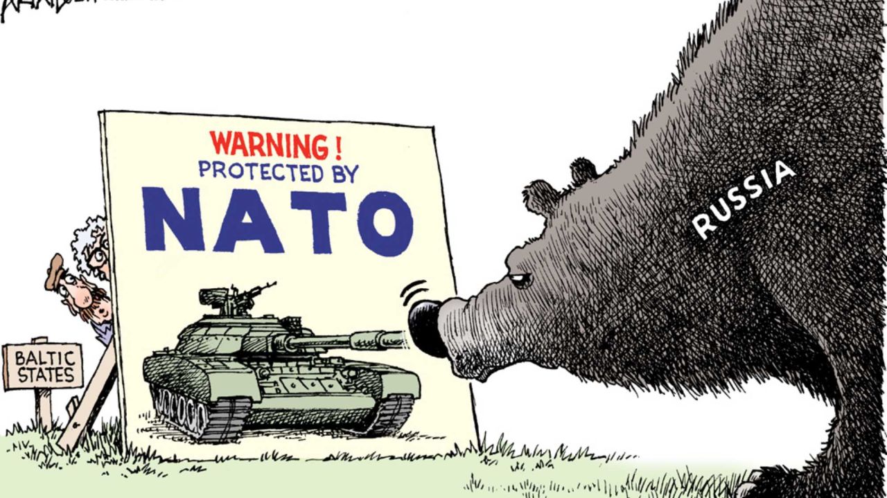 Россия НАТО карикатура