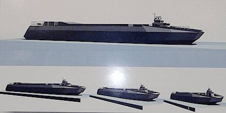 Amphibious boats of the А223 project for the Russian Navy