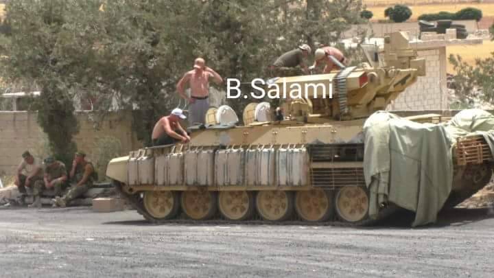 BMPT "टर्मिनेटर" फिर से सीरिया में देखा गया