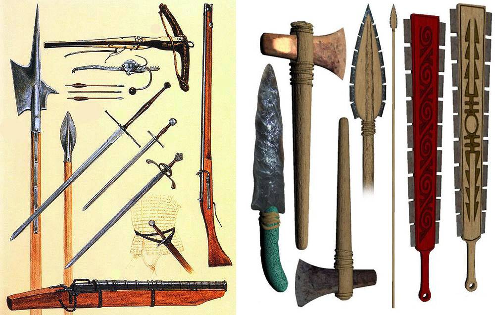 Оружия древних времен