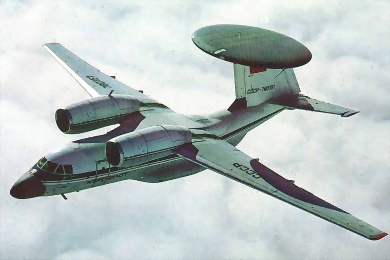 12 July 1985. DRLO An-71 airplane made its first flight