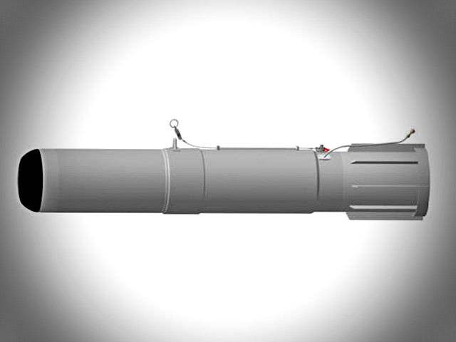Corrected anti-submarine bomb "Corral-2". Infographics