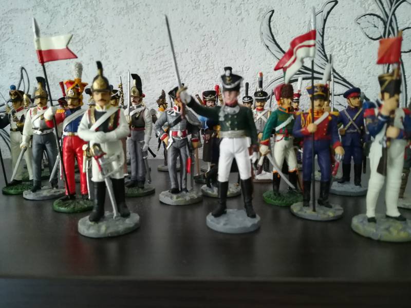figure Non-commissioned officer of the Kornilov  54 mm Collection tin soldier 