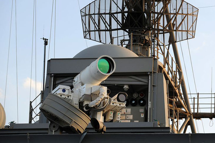 Лазерные пушки ХХI века уязвимы для обычных радиопомех