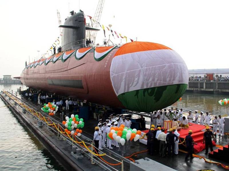 Índia anunciou licitação para fornecimento de seis submarinos