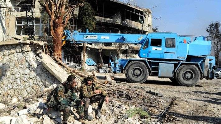 Puolustusministeriö ilmoitti sopimuksista Itä-Ghoutan deeskalaatiovyöhykkeestä