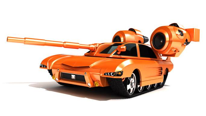 Tank tune. Оранжевый танк. Танк машина оранжевая. Автомобиль танк оранжевого цвета. Тюнинговый танк.