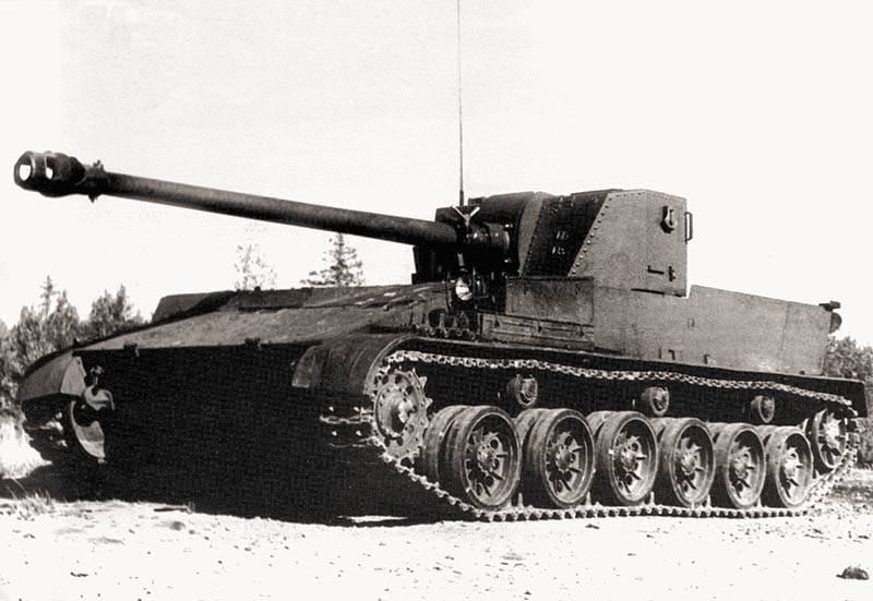 Självgående artillerifäste SU-100P