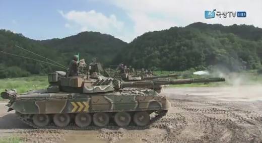 T-80U in Corea del Sud