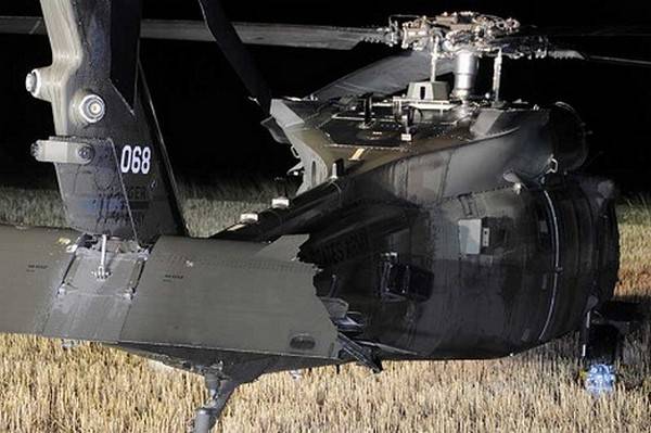 Amerikan askeri helikopteri Avusturya'da bir ağaca çarptı