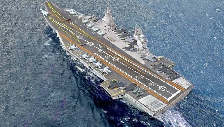 À l’automne, la création d’un porte-avions pourrait être incluse dans le nouveau LG