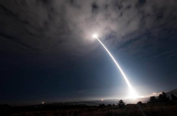 Força Aérea dos EUA realizou outro teste do Minuteman III ICBM