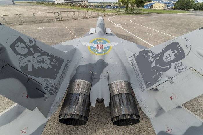 Сербия ждет поставки российских МиГ-29 до конца года