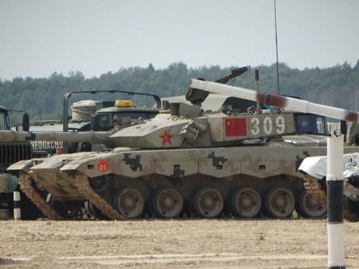 Китайские танки в сравнении с российской техникой