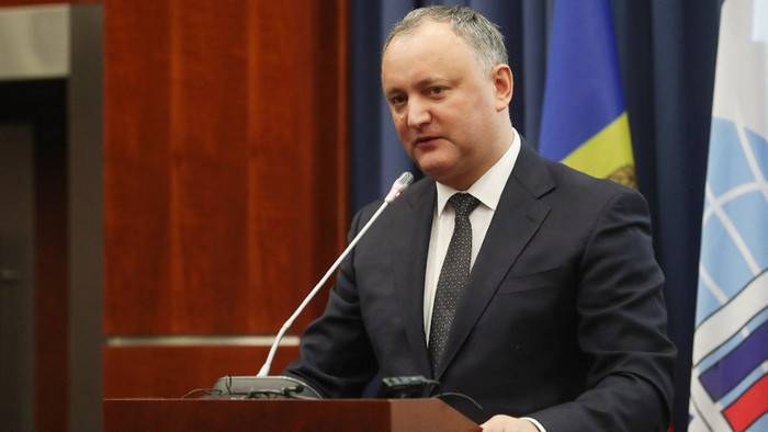 Dodon will block bills worsening relations with the Russian Federation