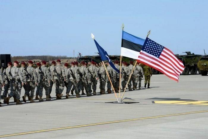 에스토니아에서는 미국 방위군의 훈련을 시작합니다.