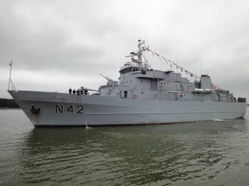 In Lithuania, the active phase of the Baltic countries naval exercises began Baltron