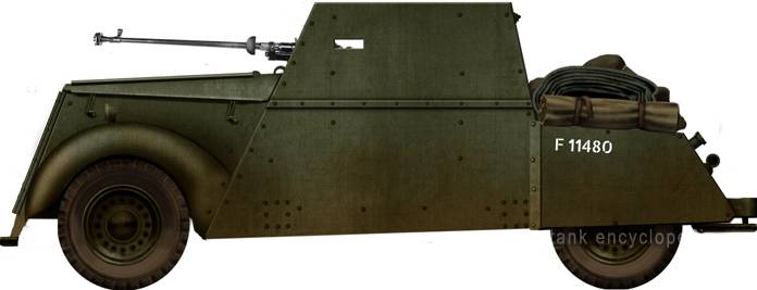装甲車Standard Beaverette（イギリス）