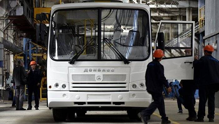 В ДНР начали выпускать пассажирские автобусы
