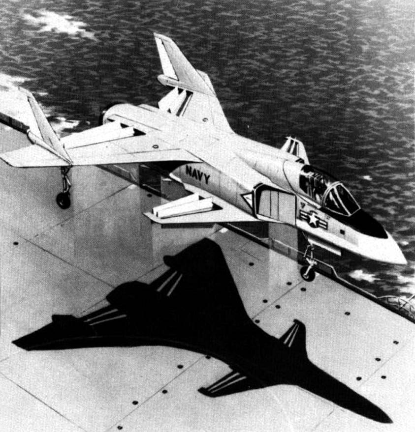 Экспериментальный самолет Rockwell XFV-12 (США)