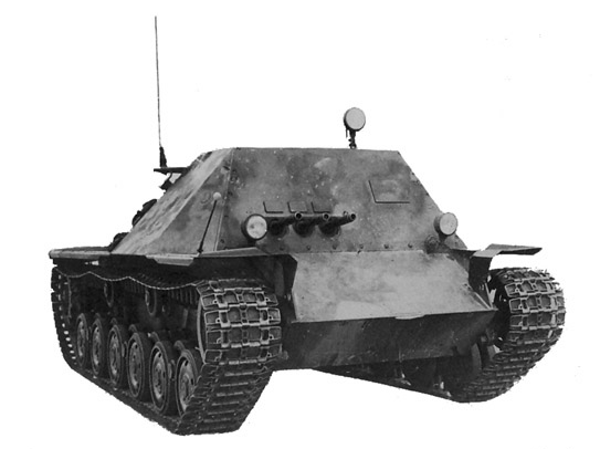 Самоходная артиллерийская установка Tankett fm/49 (Швеция)