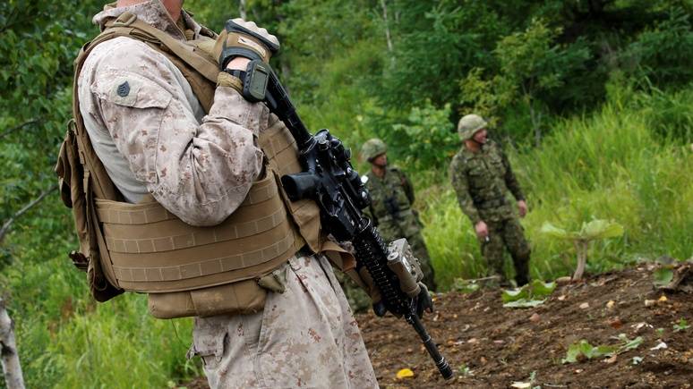 Yhdysvaltain merijalkaväki valmistautuu aktiivisesti sotaan "pienten vihreiden miesten" kanssa