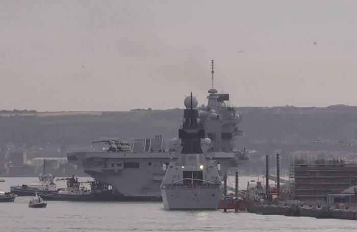 La nuova portaerei britannica completa la prima fase di test