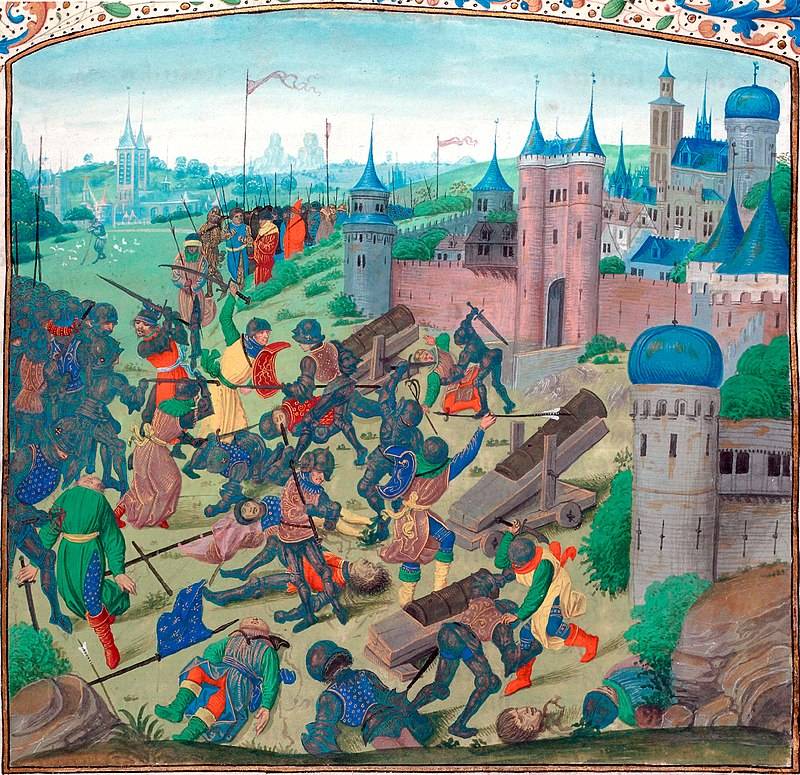 Никополь 1396 г. Крестоносцы против… «забора»